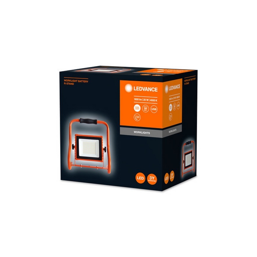 Ledvance - Projecteur R-STAND LED/20W/5V IP44