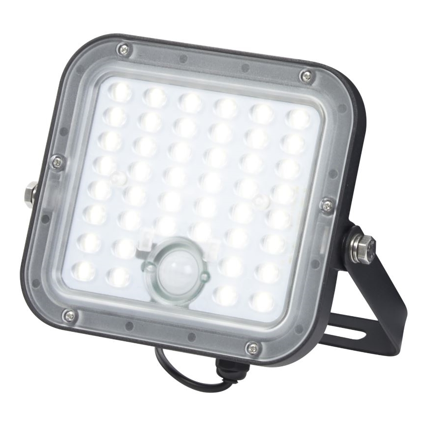 Ledvance - Projecteur solaire à intensité variable avec détecteur de mouvement et de crépuscule FLOOD SPLIT LED/10W/3,2V 5000 mAh IP65 + Télécommande