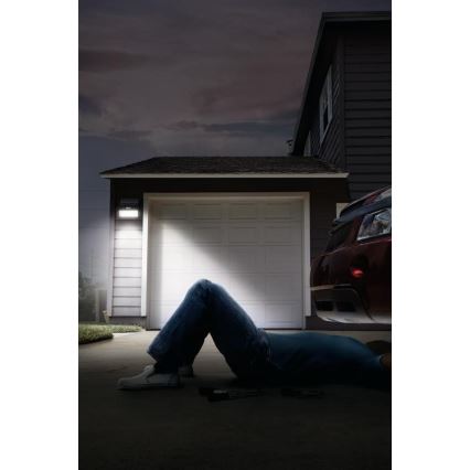 Ledvance - Projecteur solaire mural extérieuravec détecteur FLOOD LED/2,9W/3,7V 2600 mAh IP44