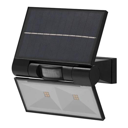 Ledvance - Projecteur solaire mural extérieuravec détecteur FLOOD LED/2,9W/3,7V 2600 mAh IP44
