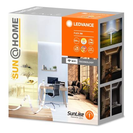 Ledvance - Ruban à intensité variable SUN@HOME FLEX 3m LED/13,5W/230V 2200-5000K Wi-Fi CRI 95