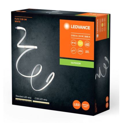 Ledvance - Ruban LED d'extérieur FLEX COB 5m LED/24W/230V IP44