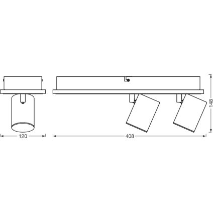 Ledvance - Spot DECOR MARS LED/29W/230V