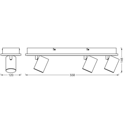 Ledvance - Spot DECOR MARS LED/41W/230V