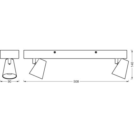 Ledvance - Spot DECOR NEPTUNE LED/20W/230V