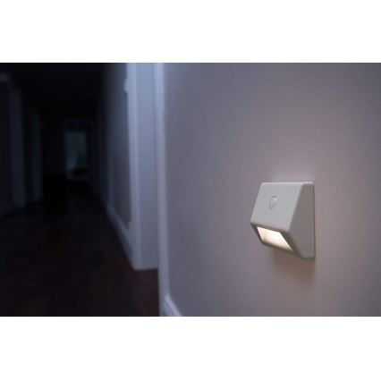 Ledvance - Spot d'escalier avec détecteur NIGHTLUX LED/0,25W/3×AAA IP54