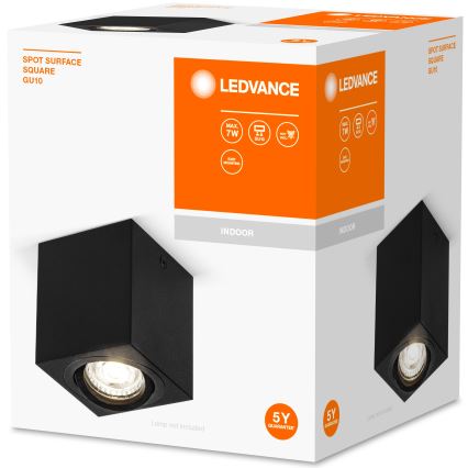 Ledvance - Spot SPOT 1xGU10/7W/230V noir