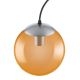Ledvance - Suspension filaire BUBBLE 1xE27/40W/230V orange d. 20 cm