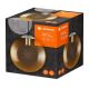 Ledvance - Suspension filaire BUBBLE 1xE27/40W/230V orange d. 30 cm