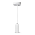 Ledvance - Suspension filaire PENDULUM ROUND 1xE27/15W/230V blanc