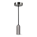 Ledvance - Suspension filaire PENDULUM ROUND 1xE27/15W/230V chrome mat