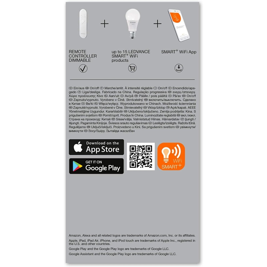 Ledvance - Télécommande SMART+ 2xAAA Wi-Fi