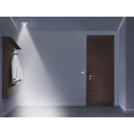 Ledvance - Veilleuse avec détecteur NIGHTLUX LED/1,7W/3xAA 4000K