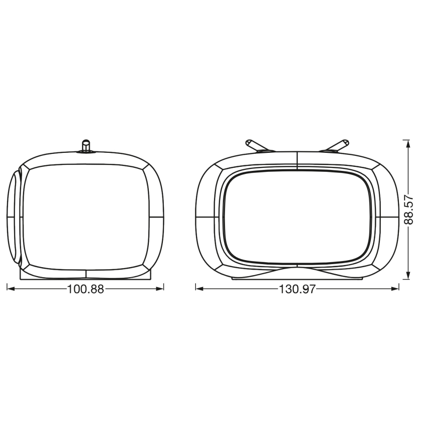 Ledvance - Veilleuse tactile pour enfants LED RGBW TOUCH LED/2,5W/5V