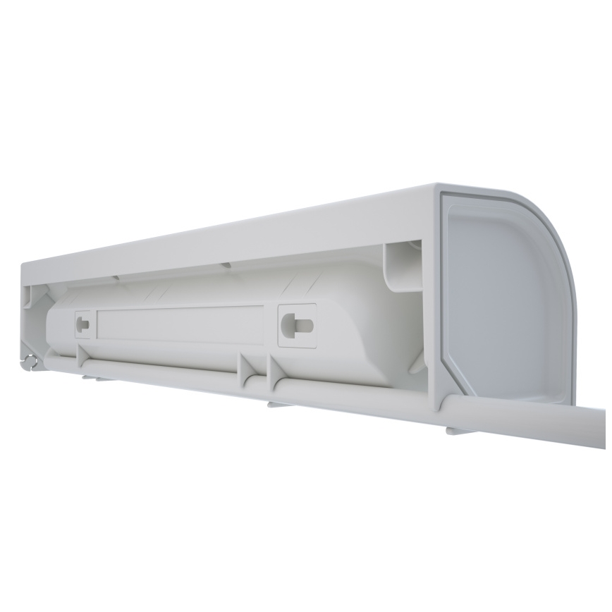 Legrand 049406 - Rallonge 3Z Type E + USB-A + USB-C 1m argent/blanc