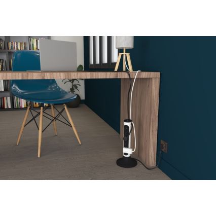 Legrand 049410 - Colonne de prises 230V/16A, 4x2P+T 2m