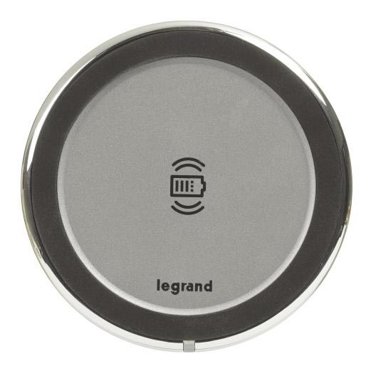 Legrand 077640L - Chargeur sans fil pour table 15W IP44