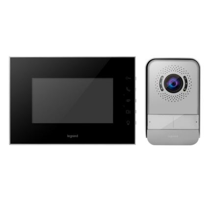 Legrand 369220 - Kit interphone vidéo miroir pour un appartement IP54