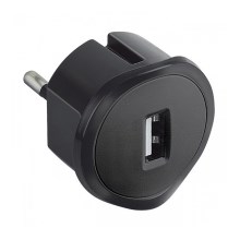Legrand 50681 - Adaptateur USB à brancher 230V/1,5A noir