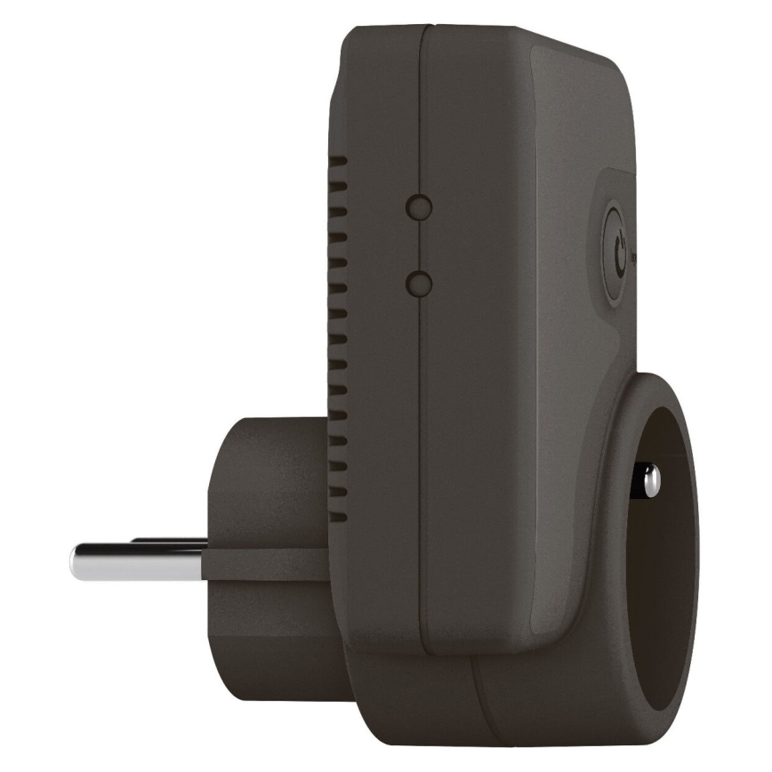 Legrand 64887 - Prise mobile connectée VALENA 230V Wi-Fi IP41 noire