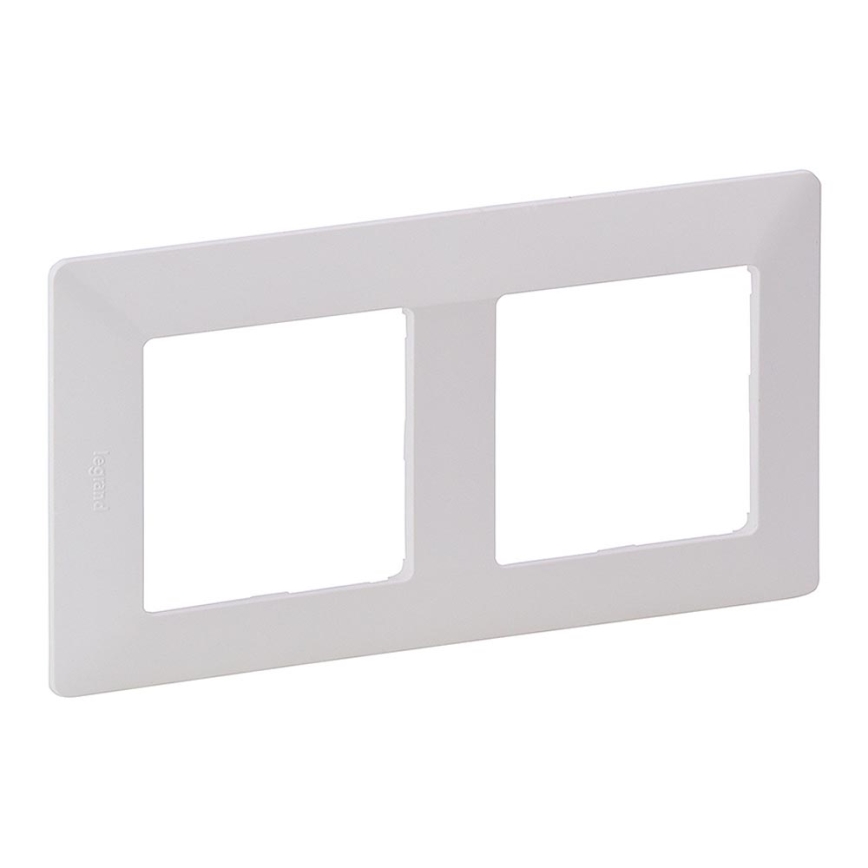 Legrand 754002 - Cadre pour interrupteur VALENA LIFE 2P blanc