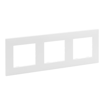 Legrand - Cadre 3 postes NILOE STEP blanc