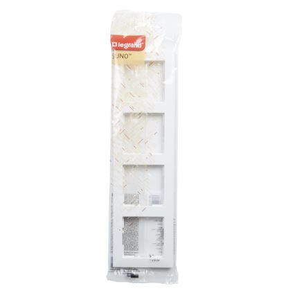 Legrand - Cadre 4 postes SUNO blanc