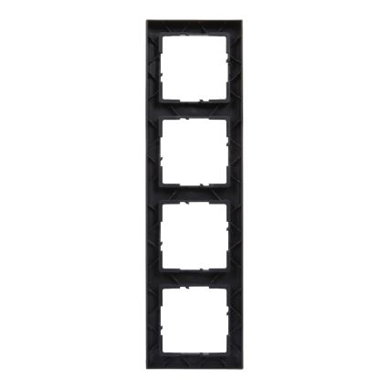 Legrand - Cadre 4 postes SUNO noir