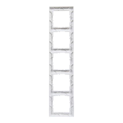 Legrand - Cadre 5 postes SUNO blanc