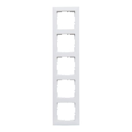 Legrand - Cadre 5 postes SUNO blanc