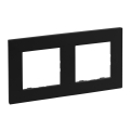 Legrand - Cadre double NILOE STEP noir