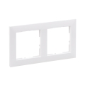 Legrand - Cadre double SUNO blanc
