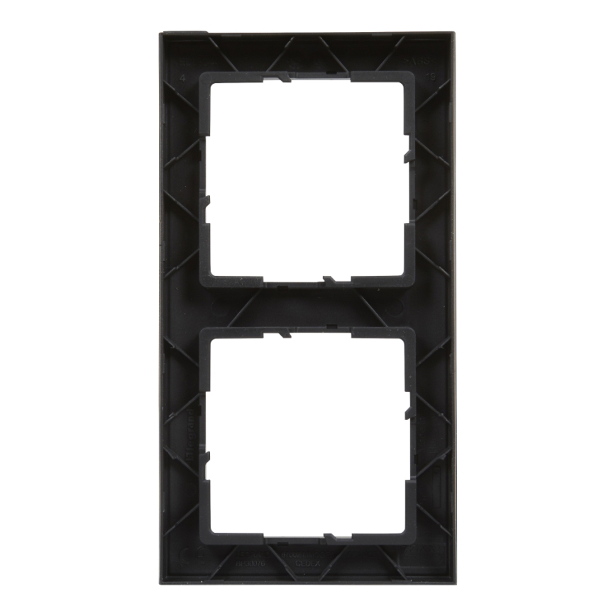 Legrand - Cadre double SUNO noir