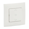 Legrand - Commande pour stores avec cadre NILOE blanc