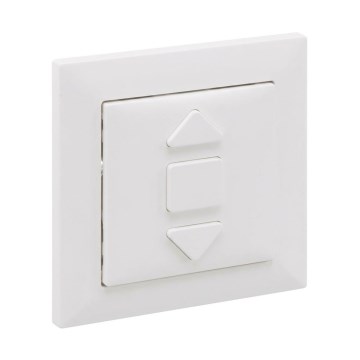 Legrand - Commande pour stores avec cadre SUNO blanc