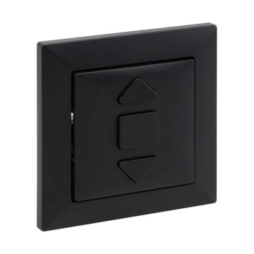 Legrand - Commande pour stores avec cadre SUNO, noir