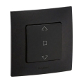 Legrand - Commande pour volets roulants avec cadre NILOE noir