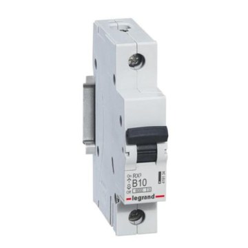 Legrand - disjoncteur modulaire unipolaire RX3 1P B 10A 6000A