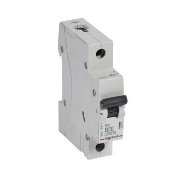 Legrand - Disjoncteur modulaire unipolaire RX3 1P B 20A 6000A
