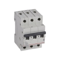 Legrand - Disjoncteur tripolaire RX3 3P (Courbe C) 20 A, pouvoir de coupure 6 kA