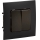 Legrand - Interrupteur double avec cadre n°5 NILOE, noir