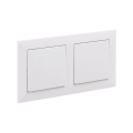 Legrand - Interrupteur double unipolaire n° 1 avec cadre SUNO blanc