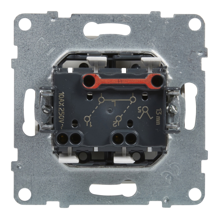 Legrand - Interrupteur double va-et-vient č. 5 sans cadre SUNO blanc