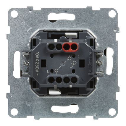 Legrand - Interrupteur double va-et-vient č. 6+6 sans cadre SUNO noir
