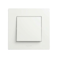 Legrand - Interrupteur unipolaire n° 1/0 avec cadre NILOE STEP blanc