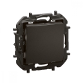 Legrand - Interrupteur unipolaire n° 1/0 sans cadre NILOE noir