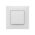 Legrand - Interrupteur unipolaire n° 1 avec cadre NILOE blanc