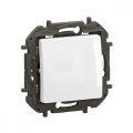 Legrand - Interrupteur unipolaire sans cadre n° 1 NILOE blanc