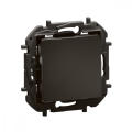 Legrand - Interrupteur unipolaire sans cadre n° 1 NILOE, noir