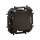 Legrand - Interrupteur unipolaire sans cadre n° 1 NILOE, noir